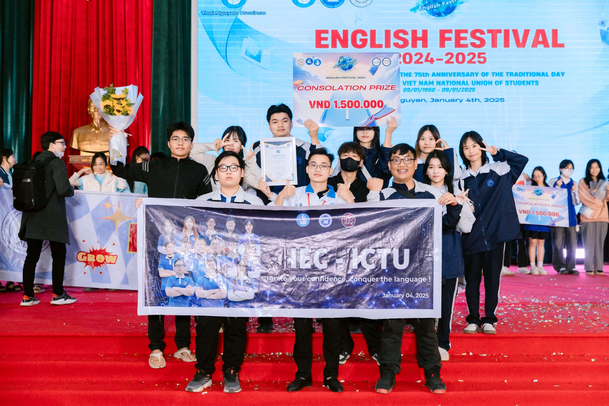 First official meeting as English Club President