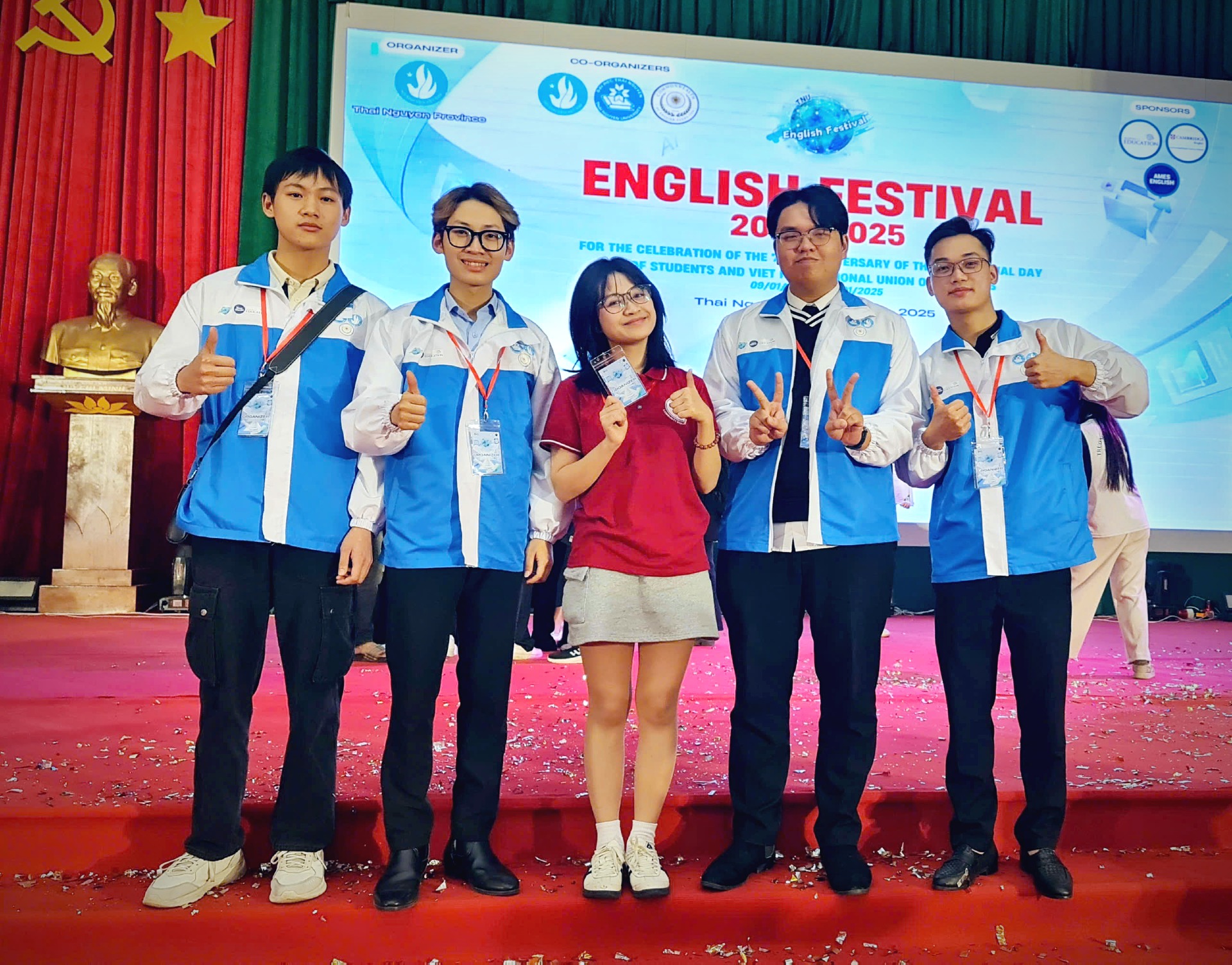 First official meeting as English Club President