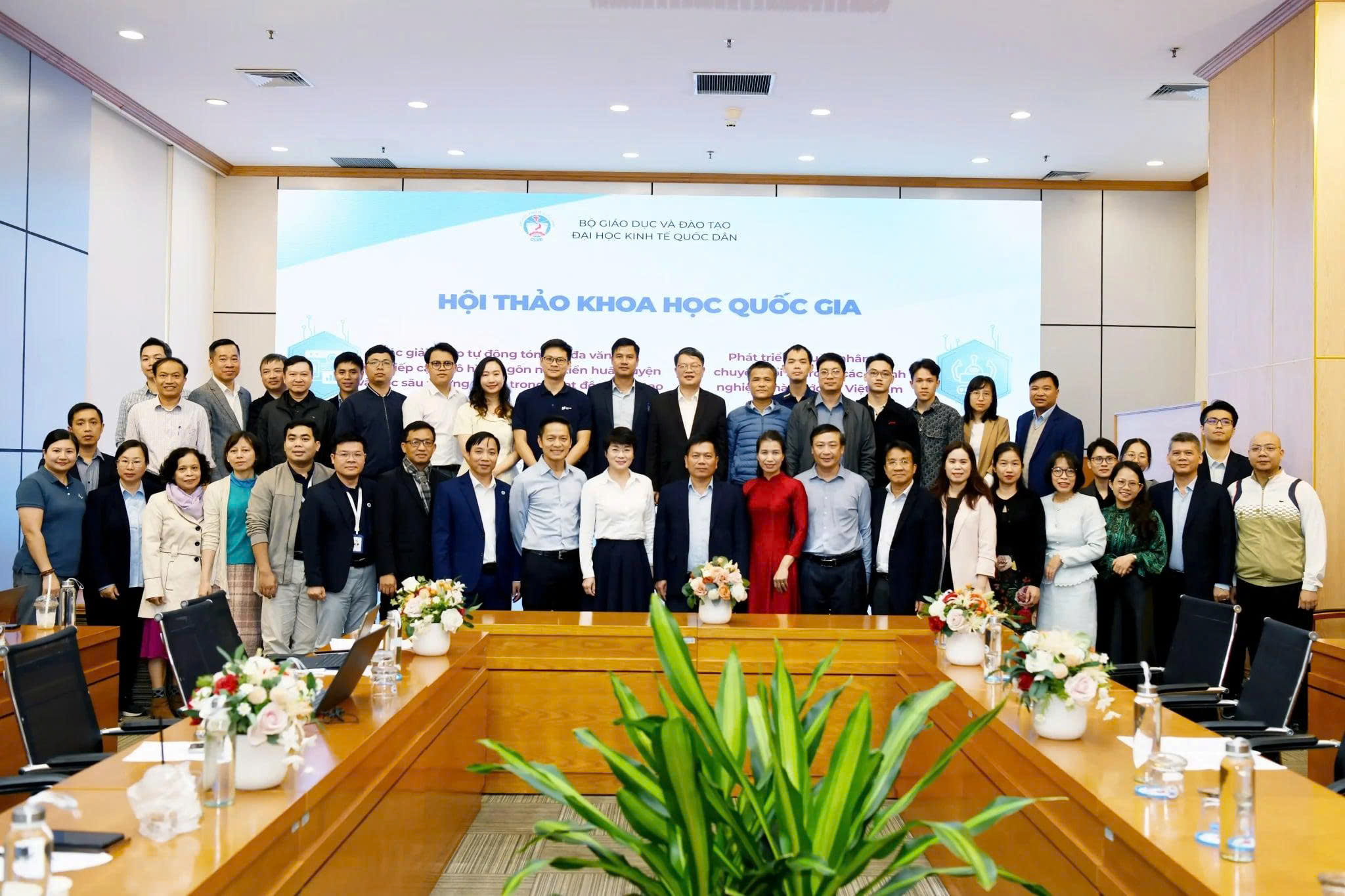 Group photo with conference delegates